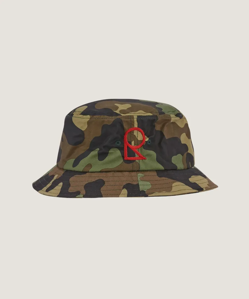 Rodier Cappello Verde Mimetico Impermeabile Taglia Unica