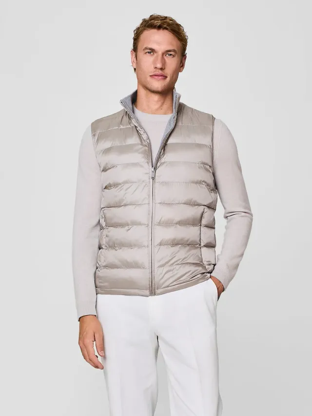 Paul Taylor Smanicato Reversibile Piumino Ultralight Burro