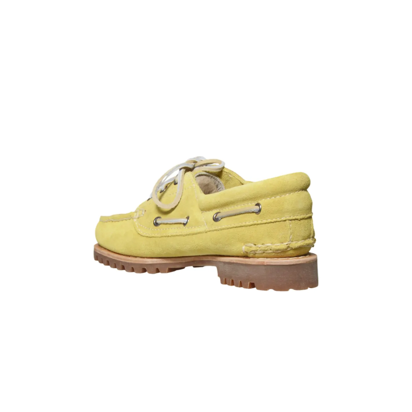 Timberland TB0A2GNVENT1 mocassini uomo gialli pelle scamosciata