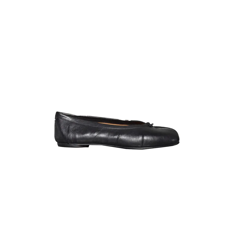 Maison Margiela S58WZ0127P3753 ballerine nere pelle