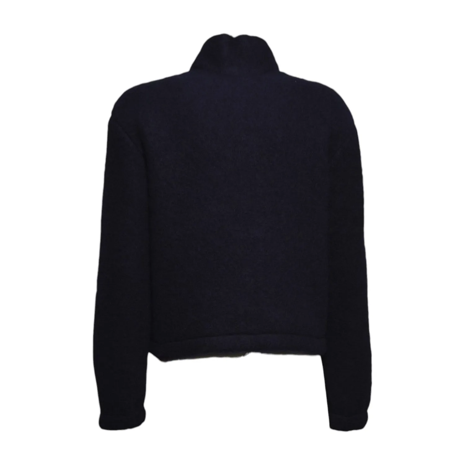 Jil Sander J02HG0103J20379 felpa con zip lana 42