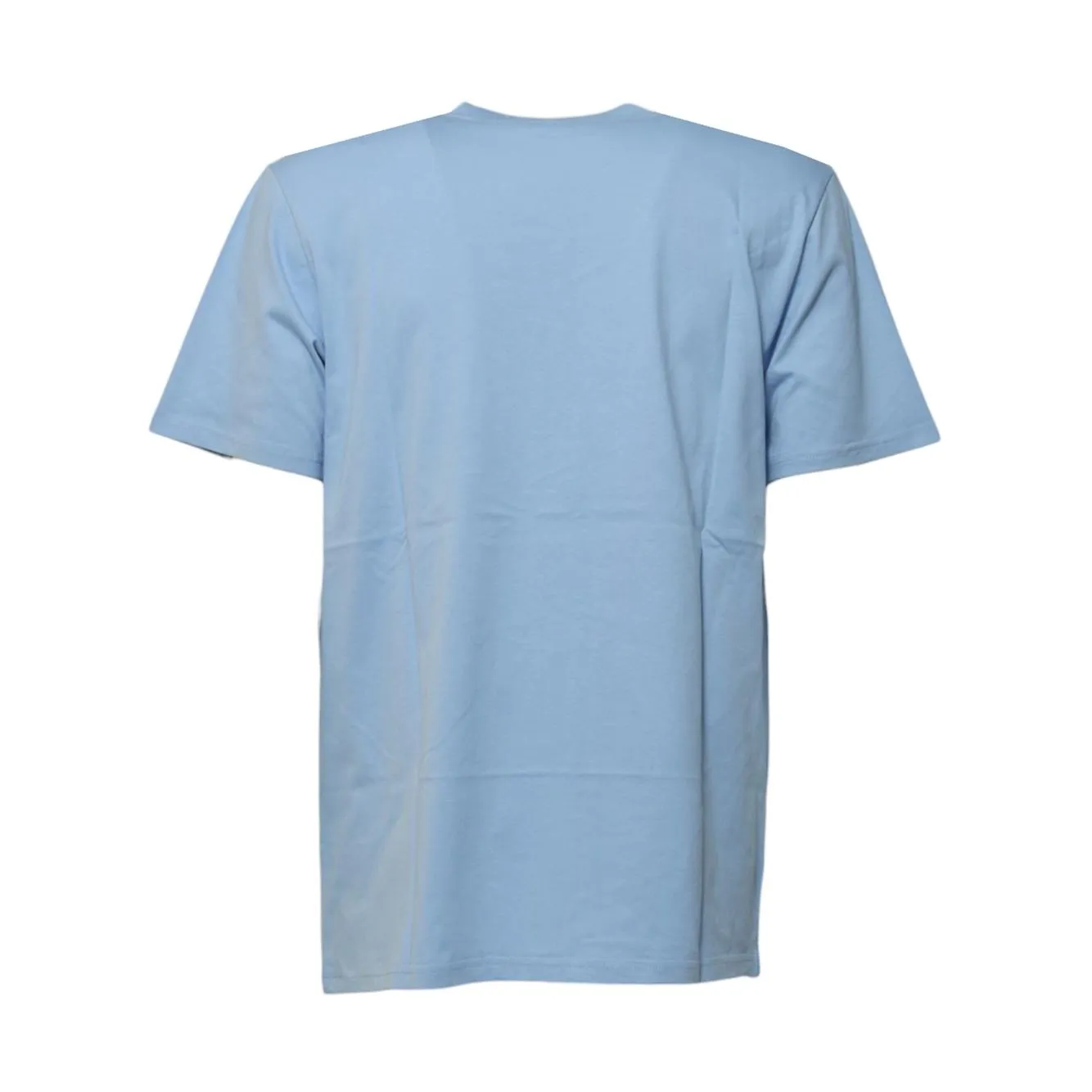 Carhartt Wip I031047 t-shirt Script azzurra cotone