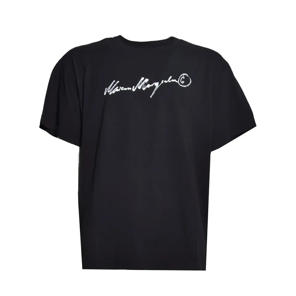 MM6 Maison Margiela SH0GC0077M20258 t-shirt uomo nera cotone