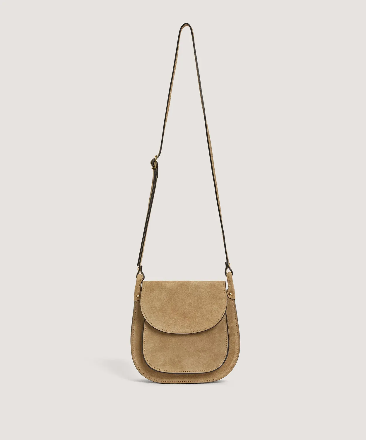 Rodier Borsa Vicky Donna Tracolla Beige Scuro Pelle