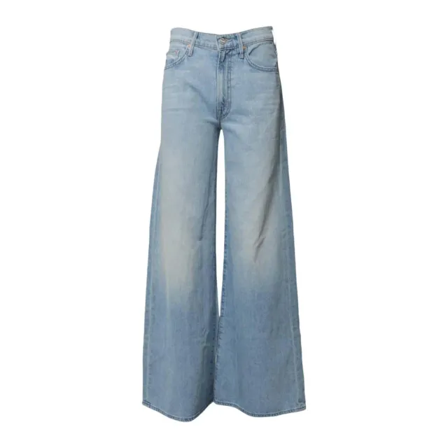 Mother The Undercover Unripped 11251230 jeans denim blu