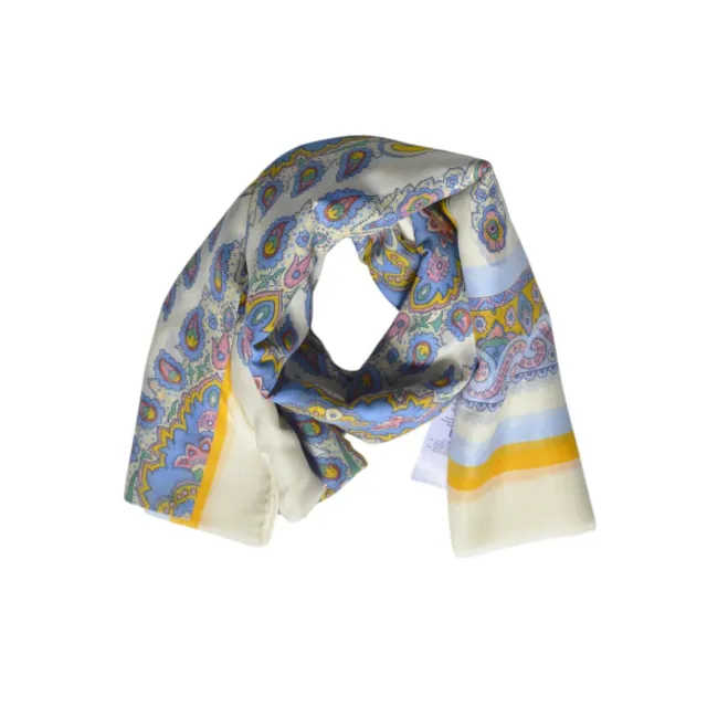 Etro WATA0006AK640 sciarpa paisley cotone seta 140x250