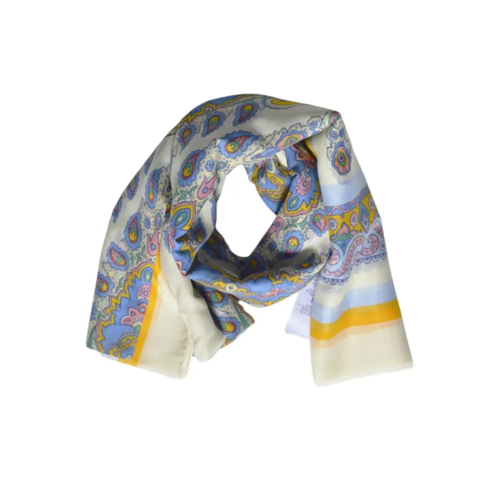 Etro WATA0006AK640 sciarpa paisley cotone seta 140x250