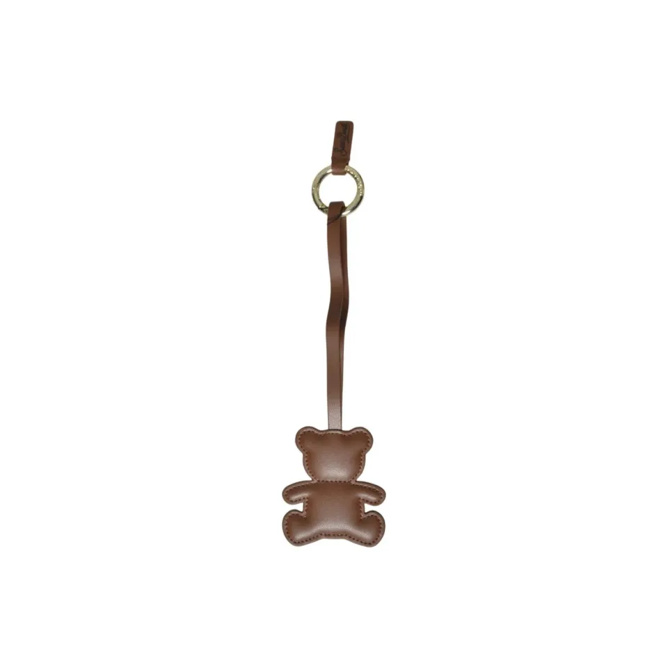 Saint Barth BCHARM01 charm borsa marrone pelle