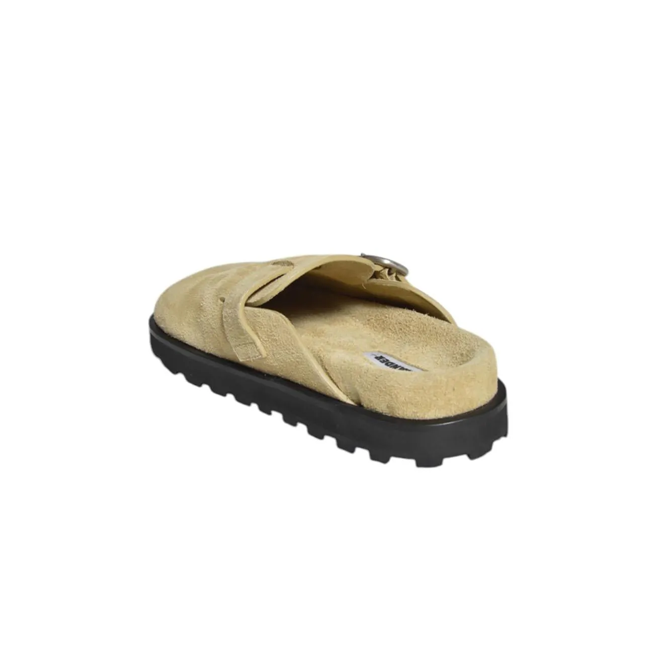 Jil Sander J50WP0030P8213 sabot cammello pelle scamosciata