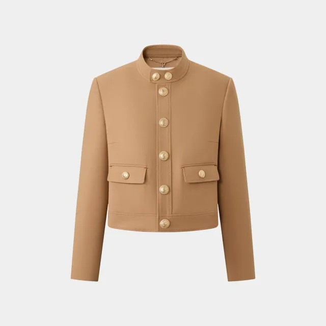 Ports Sailor giacca sartoriale marrone tan macaroon
