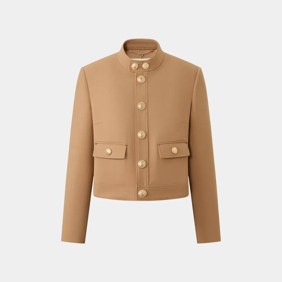 Ports Sailor giacca sartoriale marrone tan macaroon