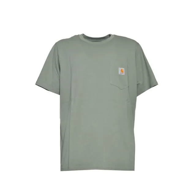 Carhartt Wip I030434 t-shirt tasca verde cotone