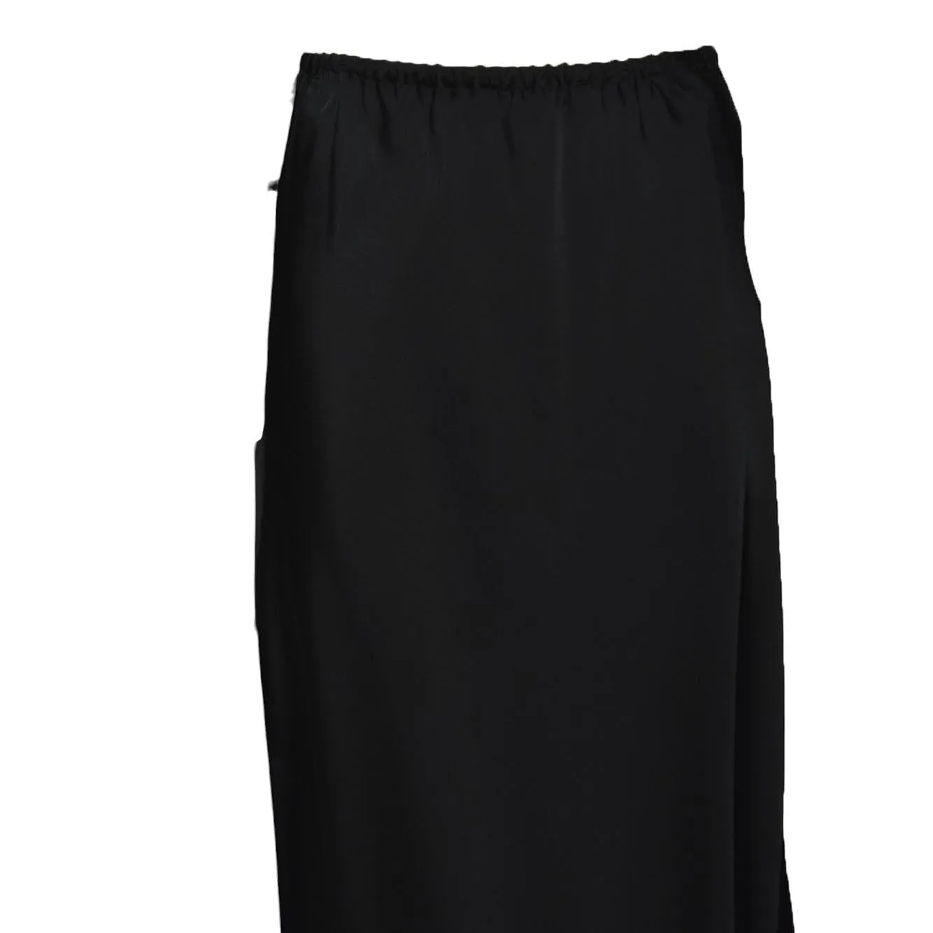 Jil Sander J04MA0107J65022 gonna midi raso nera