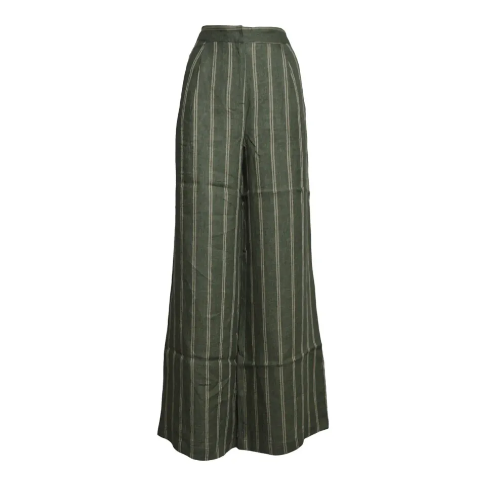 JcSophie Leroy L3057LEROY pantaloni verde righe