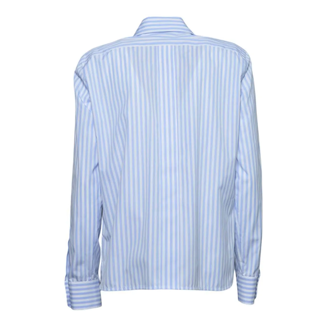 MaxMara Camicia Azzurra in Cotone