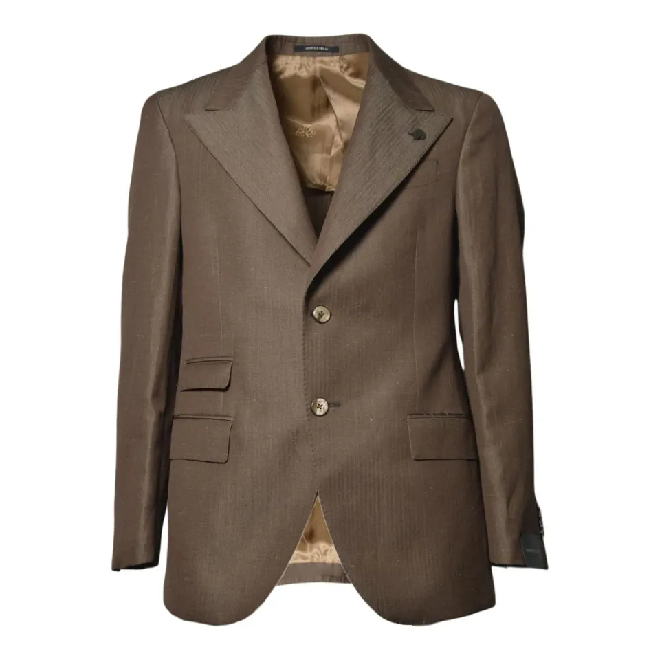 Gabriele Pasini 6418227483 giacca marrone uomo