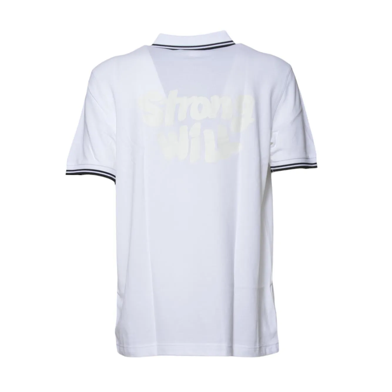 Comme des Garçons Shirt FOT502S25 polo bianco righe nere