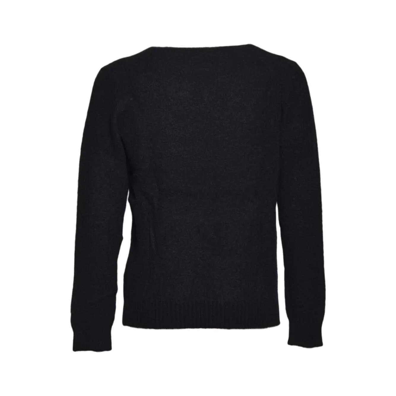 MC2 Saint Barth Regent REGE006 maglione alpaca nero girocollo XL