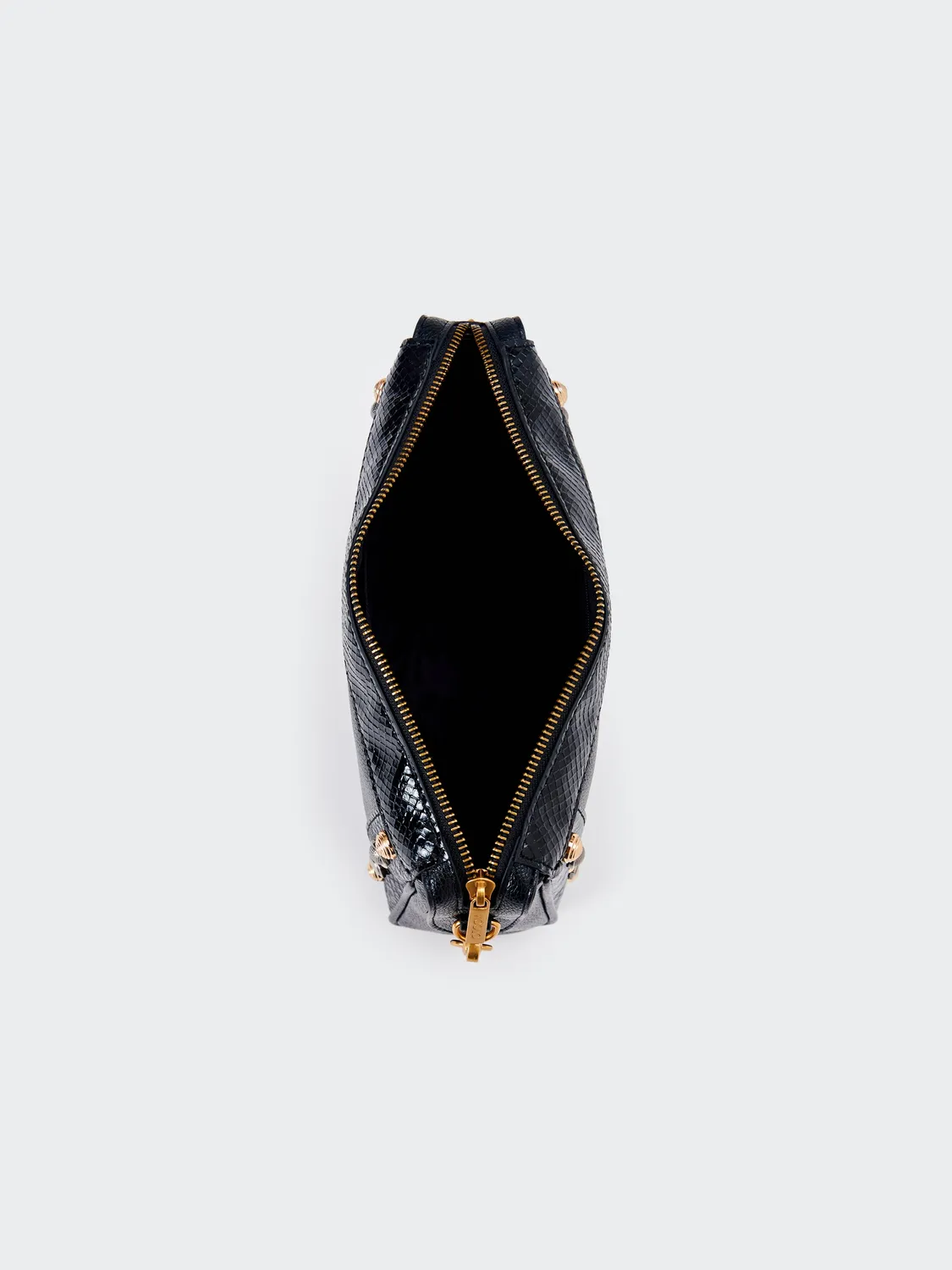 Vicolo Rebel clutch tracolla nera