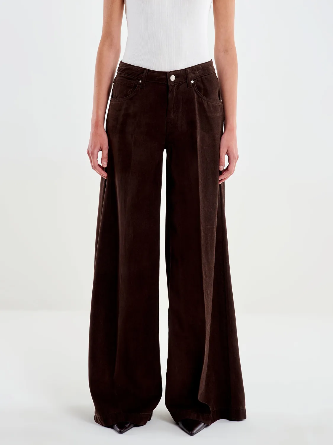 Vicolo Jeans Madison Wide Leg fondente taglie XS-L lyocell