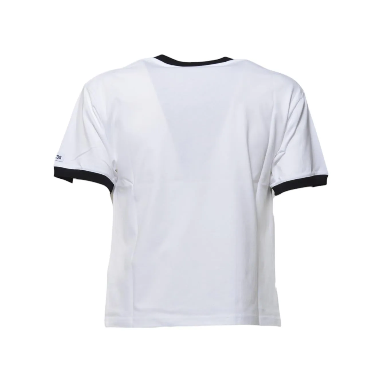 GCDS Ti Amo A2OU2308JG4 t-shirt bianca cropped