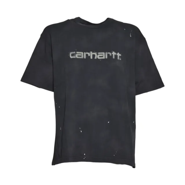 Carhartt Wip I036853 t-shirt nero lavato cotone