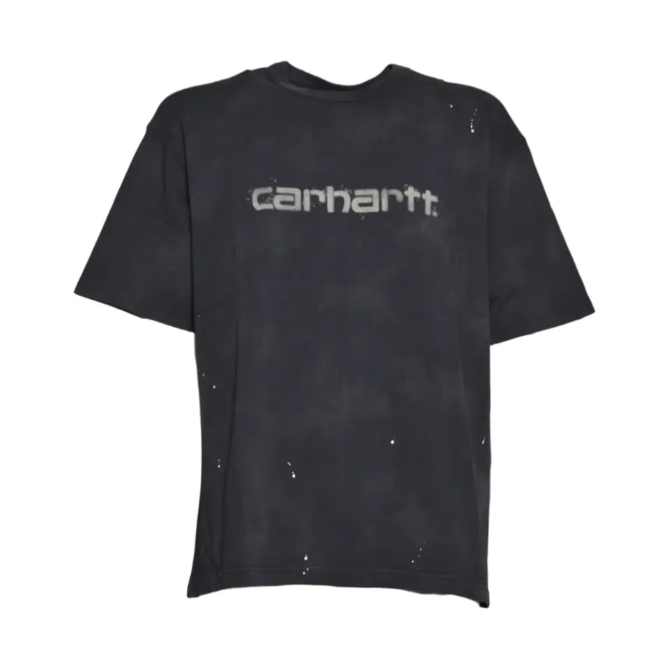 Carhartt Wip I036853 t-shirt nero lavato cotone