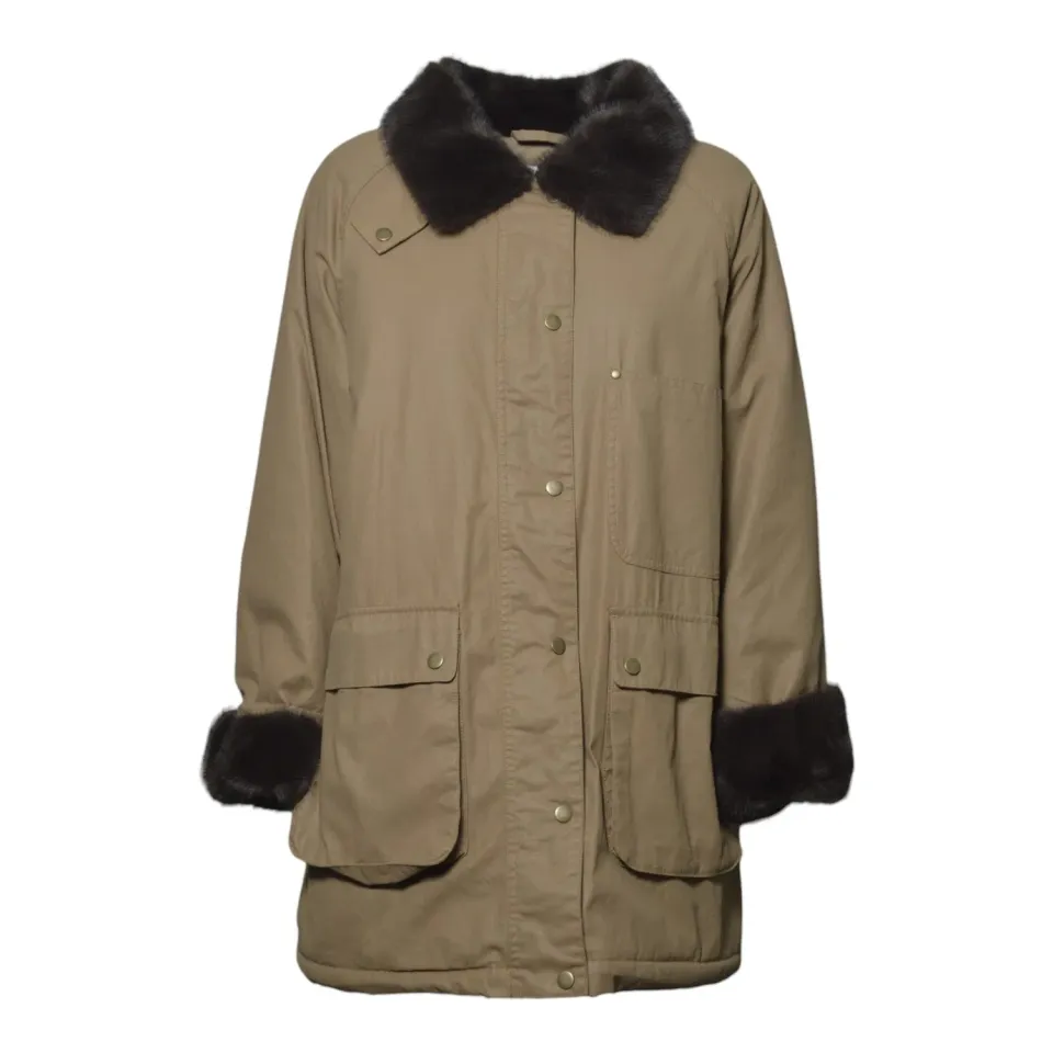 Solotre M1AC0013ACU62S Parka Cammello Donna