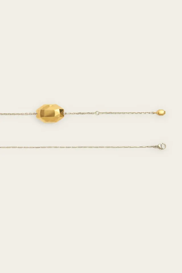 PORTS Pebble Slim cintura catena oro argento