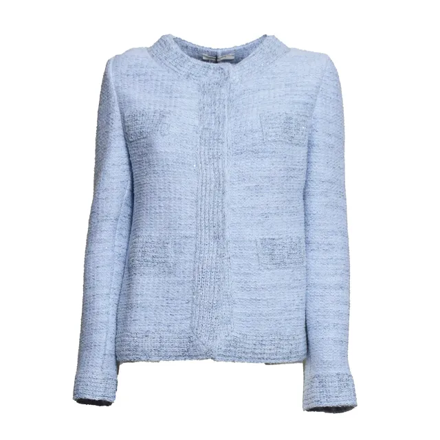 Charlott 708000 blazer azzurro M donna elegante
