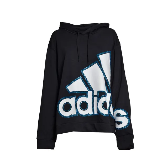 Caban Romantic x Adidas CBFELPA1 felpa donna nera swarovski
