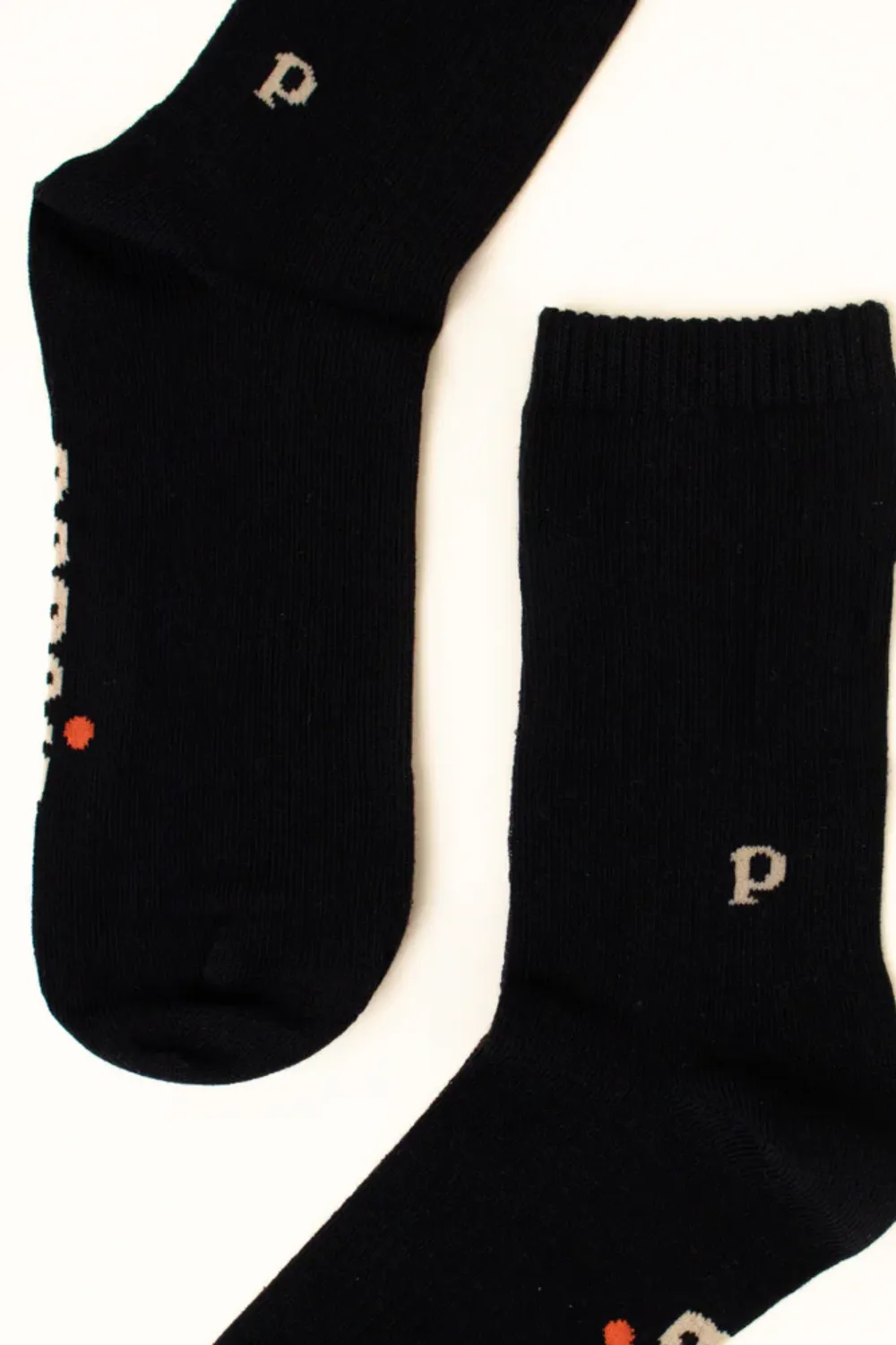 Jyoti Fair Works Popeia The Casual calzini neri cotone