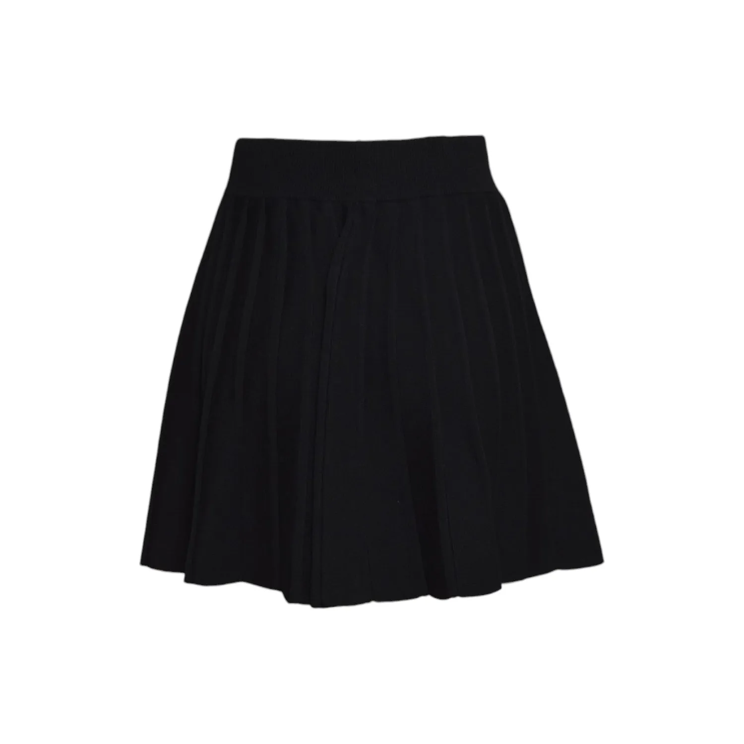 Saint Barth Irina INA0002 gonna nera maglia plissettata