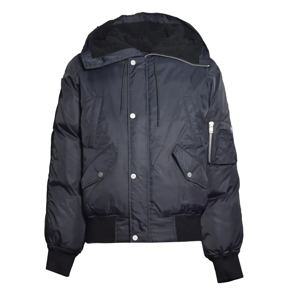 MM6 Maison Margiela SH0AM0100M36018 giubbotto nero uomo
