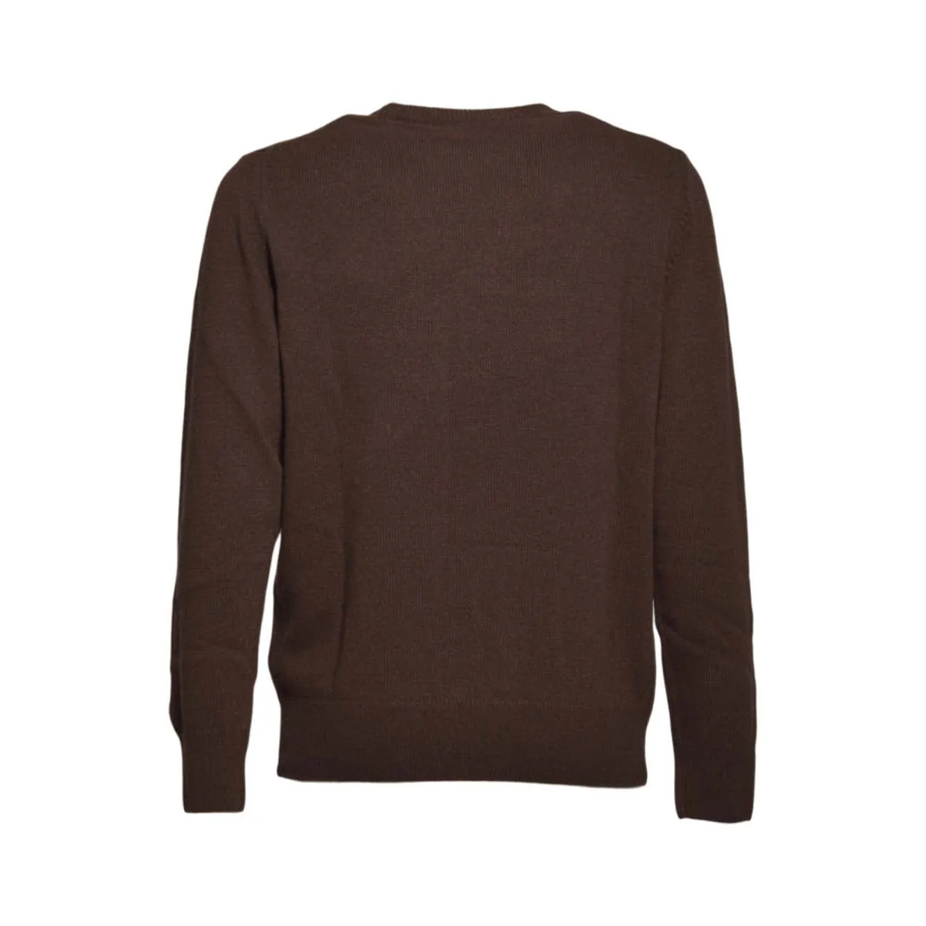 MC2 Saint Barth Heron maglione donna marrone lana cashmere
