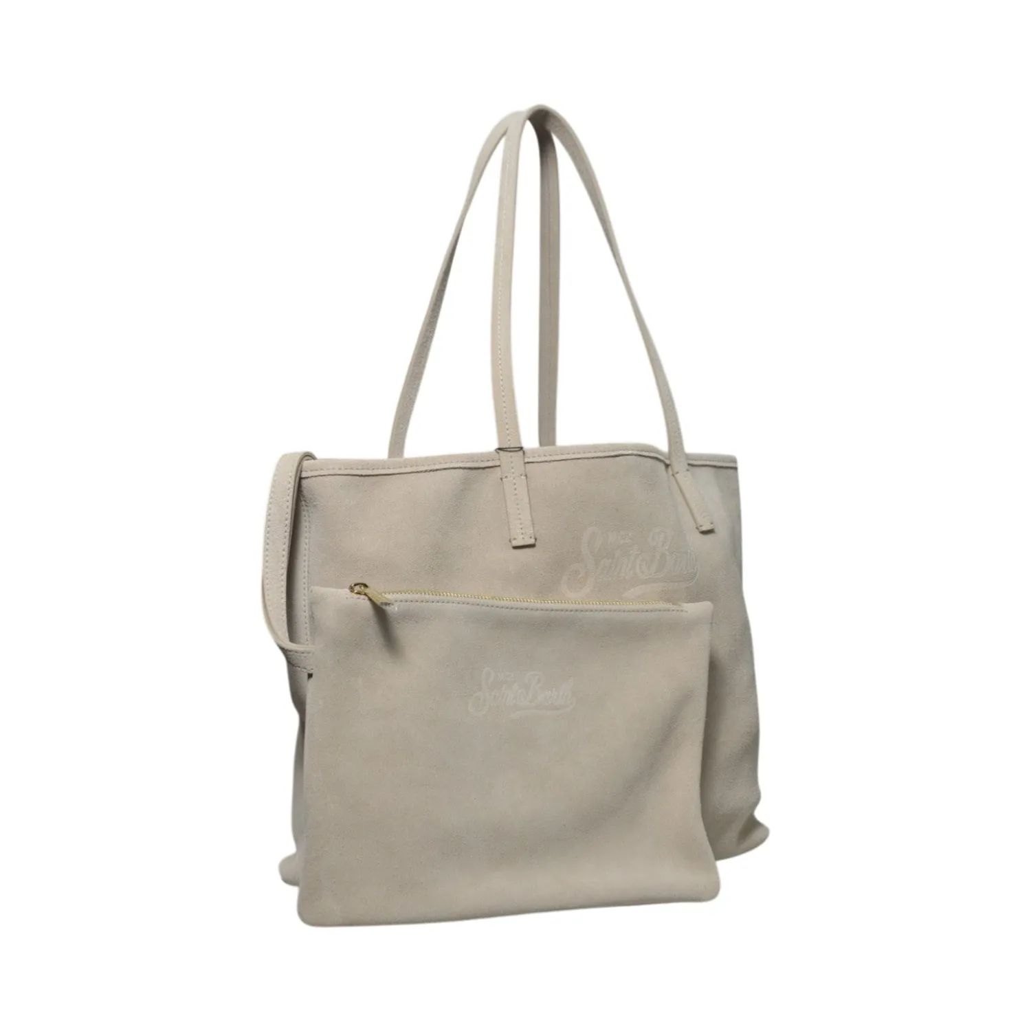 Saint Barth CB0003 City Bag shopping camoscio beige