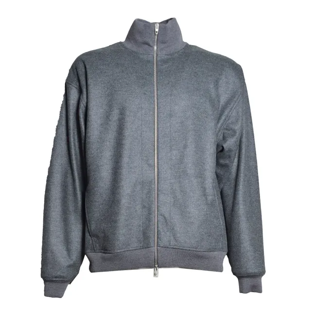 Jil Sander J22BN0286J40045 giubbino grigio 100% lana