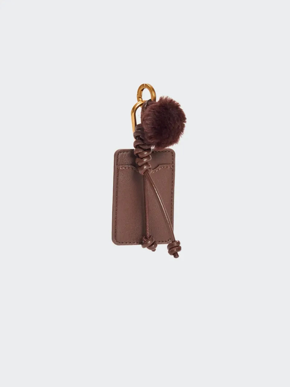 VICOLO Charms Porta Tessere pelle moka unica