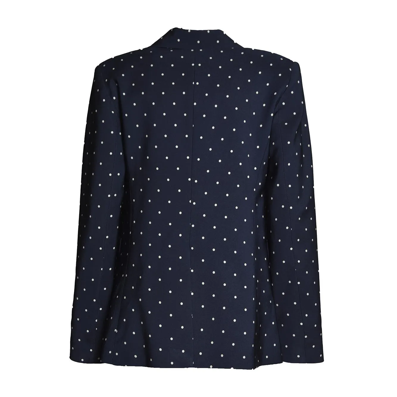 Room52 Flora T565TRF96 giacca donna blu pois viscosa