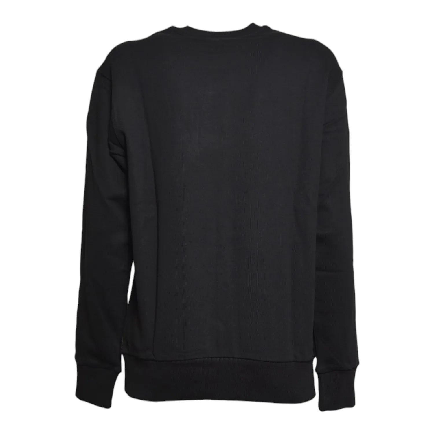 Diesel Junior felpa nera ragazzo in cotone