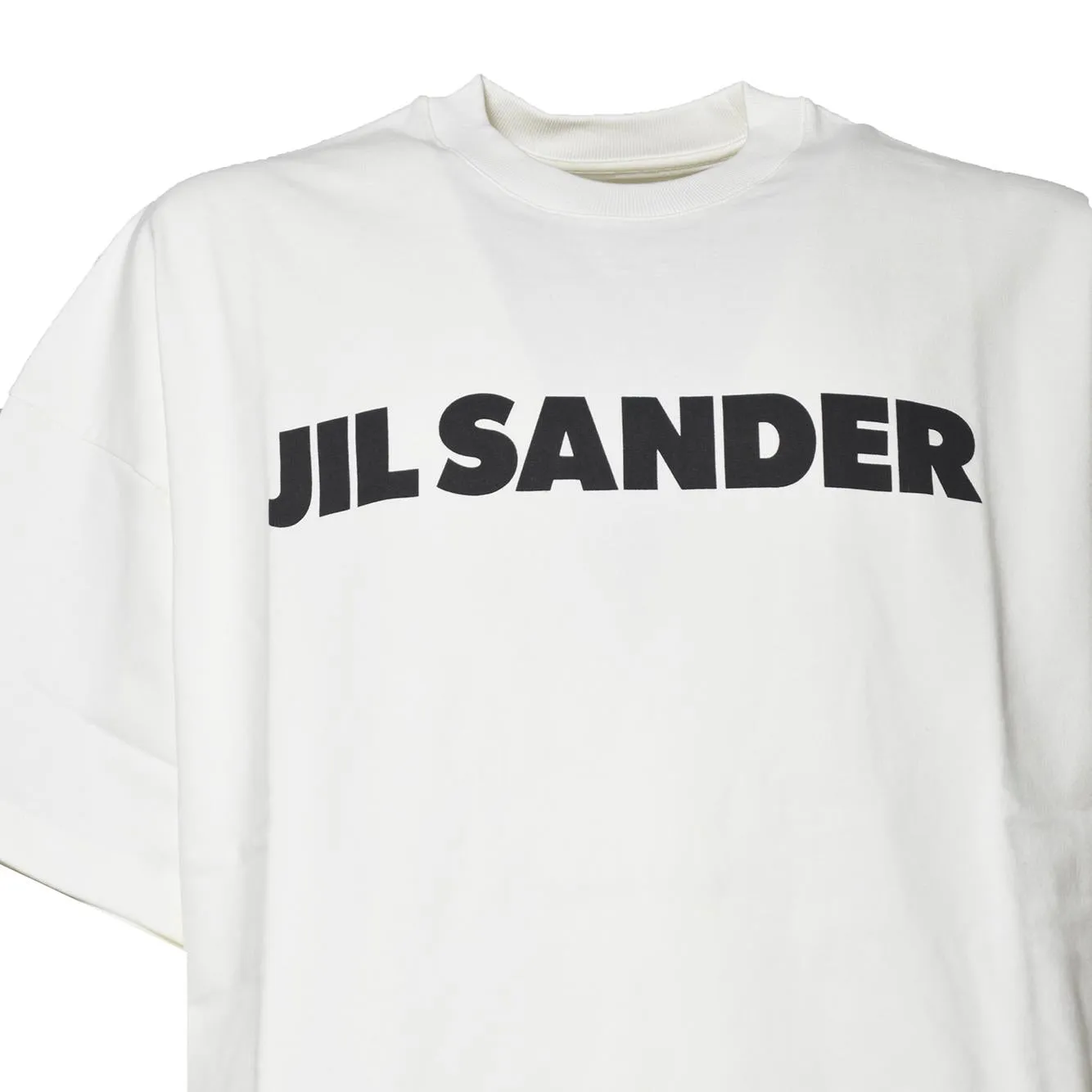 Jil Sander J21GC0001J45047102 t-shirt panna donna