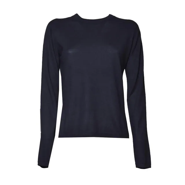 Max Mara Pittura cardigan blu navy cashmere
