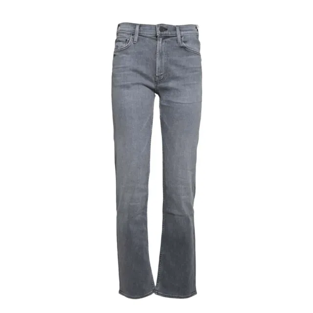 MOTHER Mid Rise Rider 10584851 jeans grigio 26