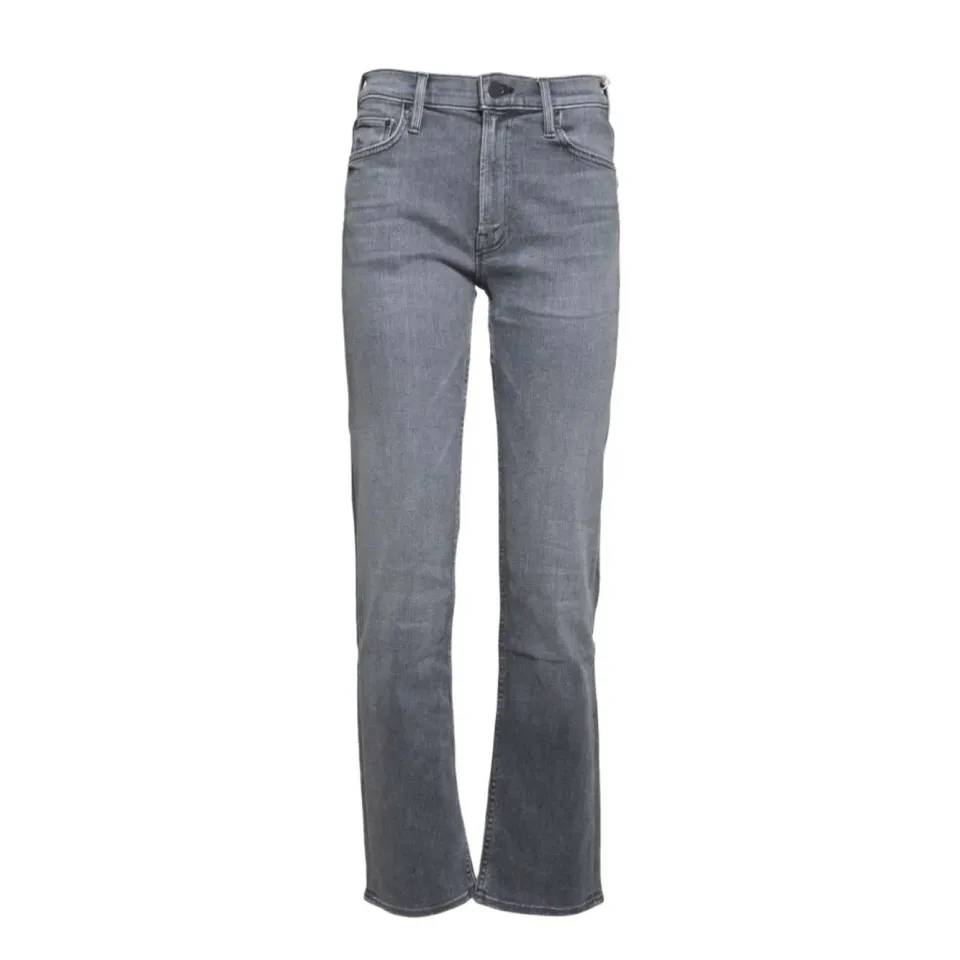 MOTHER Mid Rise Rider 10584851 jeans grigio 26
