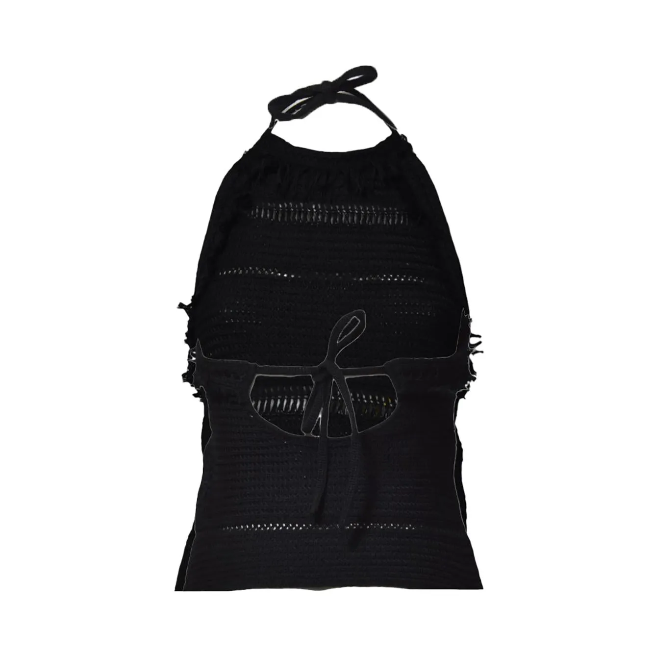 Marant Etoile Araliane PU0660FAC1L09E top nero macramè