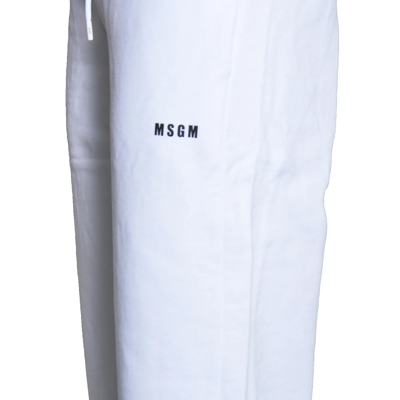MSGM 2000MP500200000 pantalone tuta nero felpa