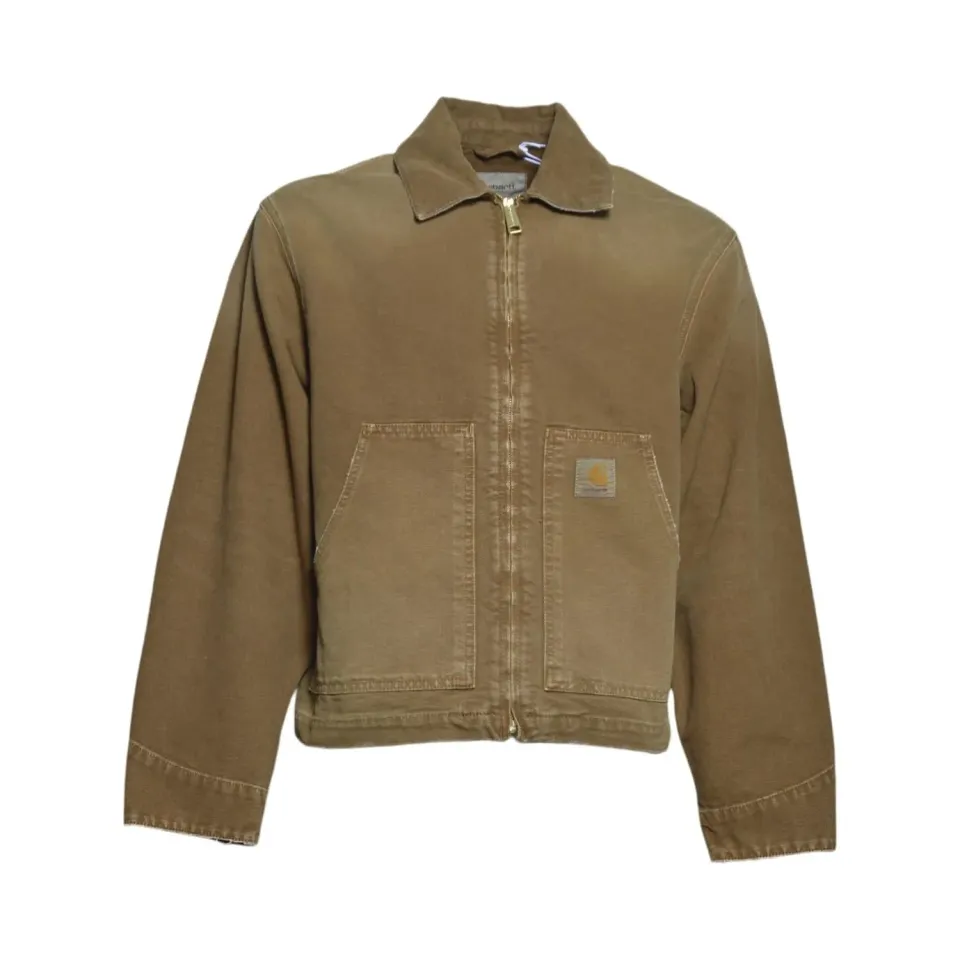 Carhartt WIP I036867 OG Arcan giubbino marrone cotone