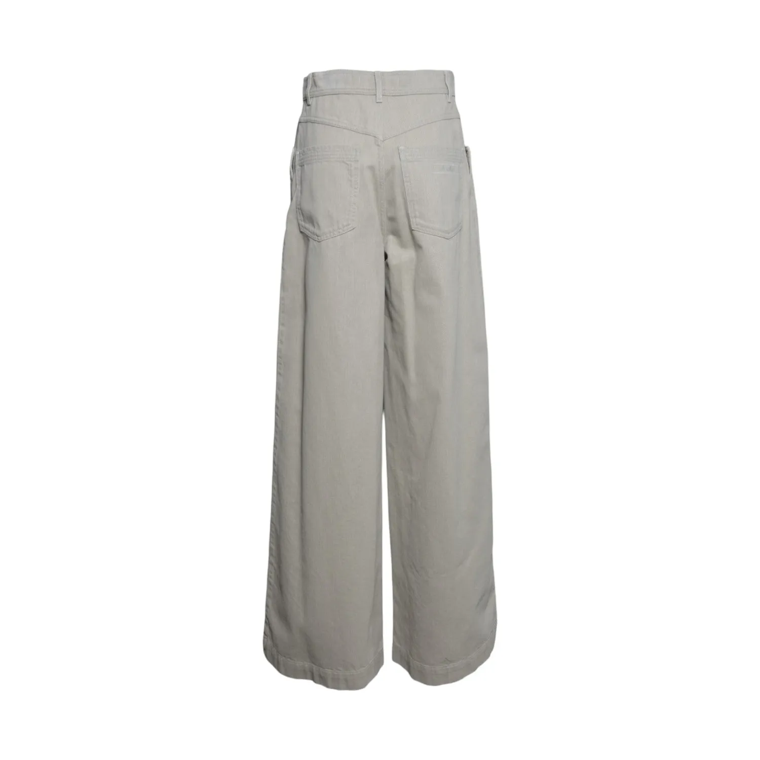 Max Mara 2621136081600 pantalone beige cotone