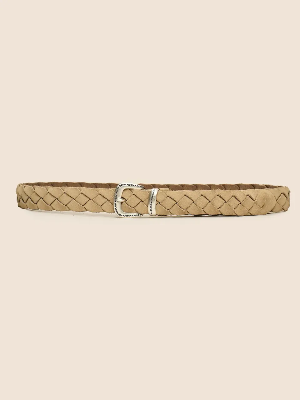 Paul Taylor Cintura Intreccio Camoscio Beige