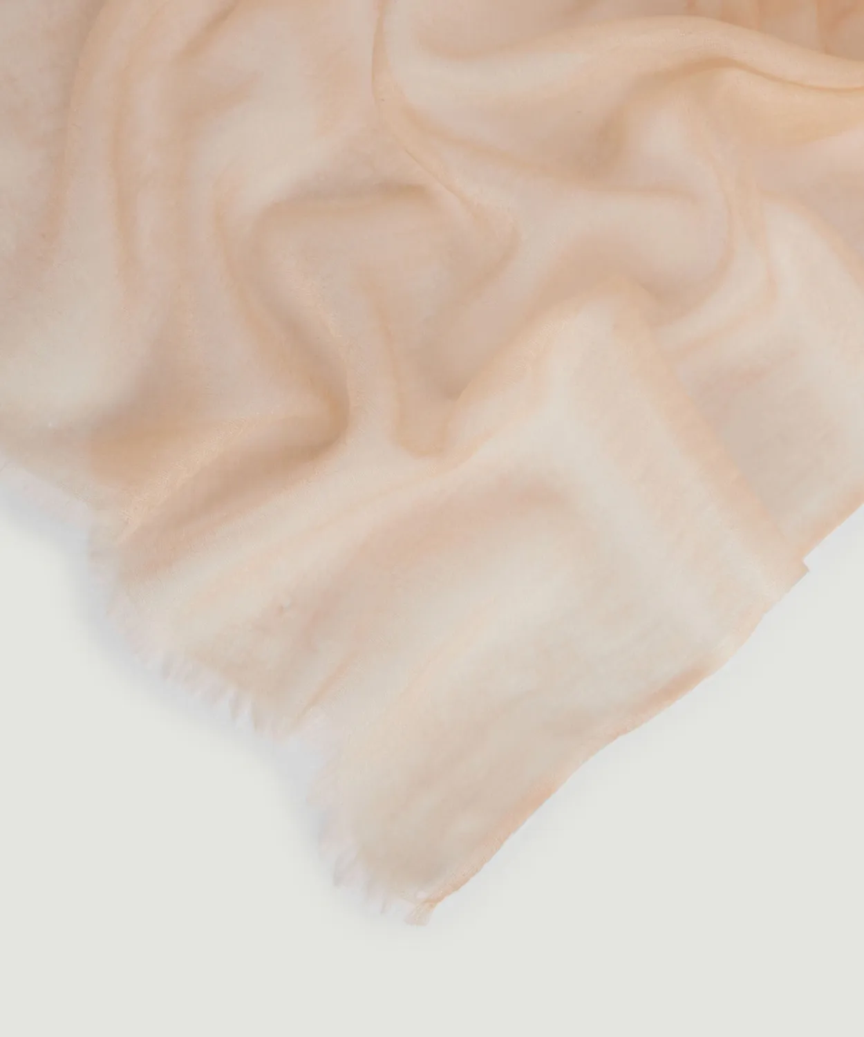 Rodier sciarpa cashmere pregiato beige